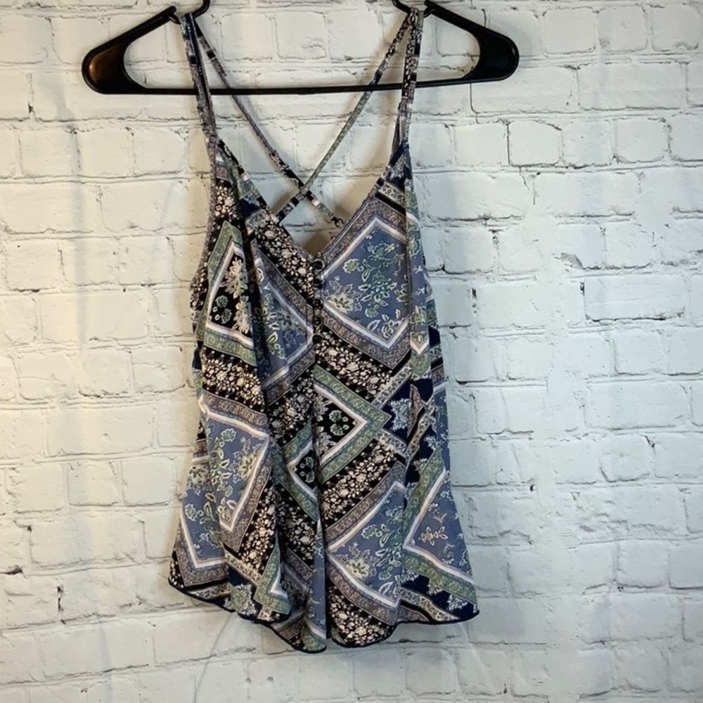 American Eagle cami spaghetti strap tank sz medium